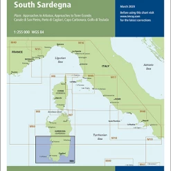 One Ocean Charts & Navigation Imray M9 South Sardegna (Sardinia)