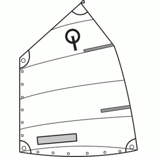 Optiparts Optimist Club Racing Sail 4 Optiparts Optimist Club Racing Sail