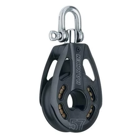 Harken 57mm Aluminum Black Magic Airblock With Swivel 3215 Yacht Equipment 3 Harken 57mm Aluminum Black Magic Airblock With Swivel 3215 Yacht Equipment