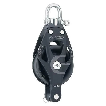 Harken 45mm Aluminum Element Block — Swivel, Becket 6231 3 Harken 45mm Aluminum Element Block — Swivel, Becket 6231