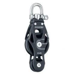 Harken 45mm Aluminum Element Fiddle Block — Swivel 6232