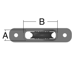 Yacht Equipment Harken 30mm Protexit Single Thru Deck Block