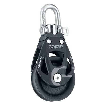 Yacht Equipment Harken 80mm Aluminum Element Block — Swivel 6290 3 Yacht Equipment Harken 80mm Aluminum Element Block — Swivel 6290