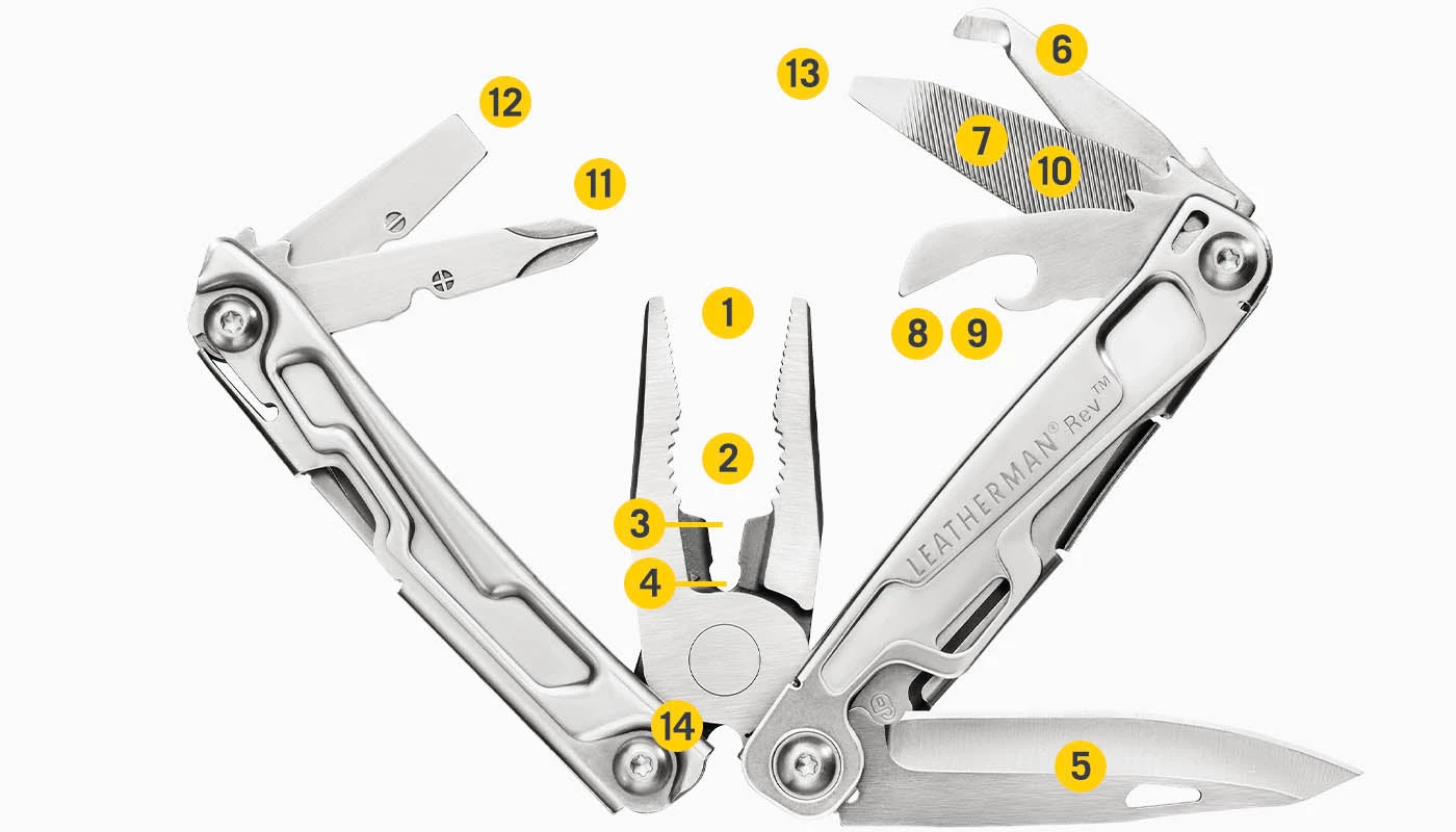 Whitby Accessories Leatherman Rev 5 Whitby Accessories Leatherman Rev