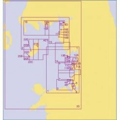 One Ocean Admiralty Folio SC5613 Irish Sea - Eastern Part Charts & Navigation