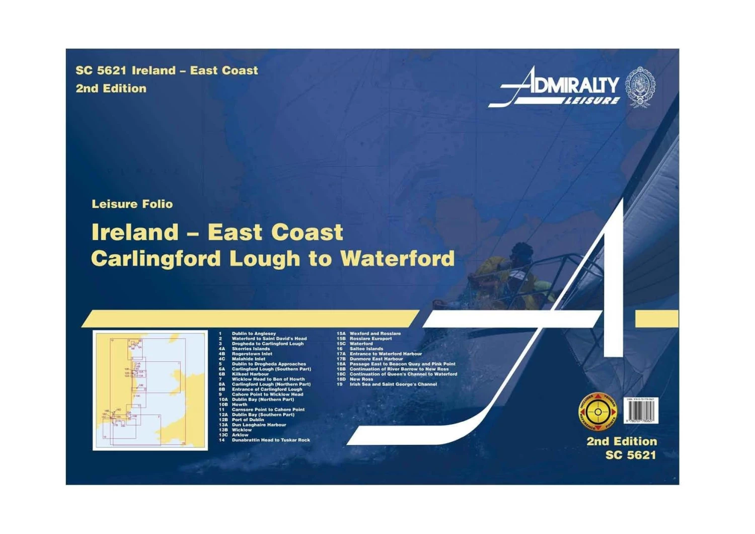 One Ocean Admiralty Folio SC5621 Ireland - East Coast Carlingford Lough To Waterford 3 One Ocean Admiralty Folio SC5621 Ireland - East Coast Carlingford Lough To Waterford