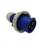 Marathon Waveline Waterproof Site Plug 16A 220-250VAC 2P+E IP67 Blue Yacht Equipment 1 Marathon Waveline Waterproof Site Plug 16A 220-250VAC 2P+E IP67 Blue Yacht Equipment