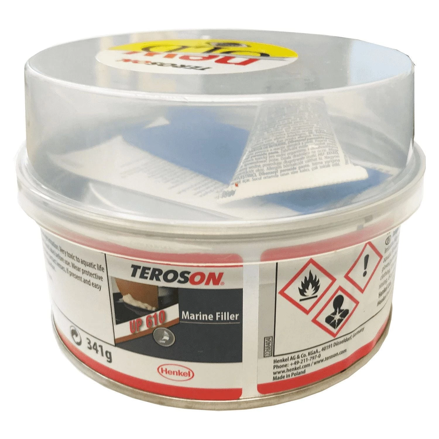 Marathon Teroson / Plastic Padding Marine Filler 341g Tin Cleaning & Maintenance 3 Marathon Teroson / Plastic Padding Marine Filler 341g Tin Cleaning & Maintenance