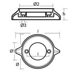 Volvo Collar Anode 875815 (Technoseal 00703)