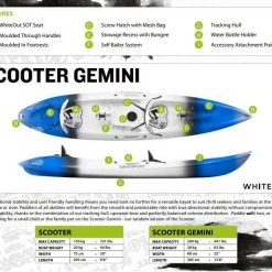 Islander Kayak Wave Sport Scooter Gemini Tandem Kayak 11 Islander Kayak Wave Sport Scooter Gemini Tandem Kayak