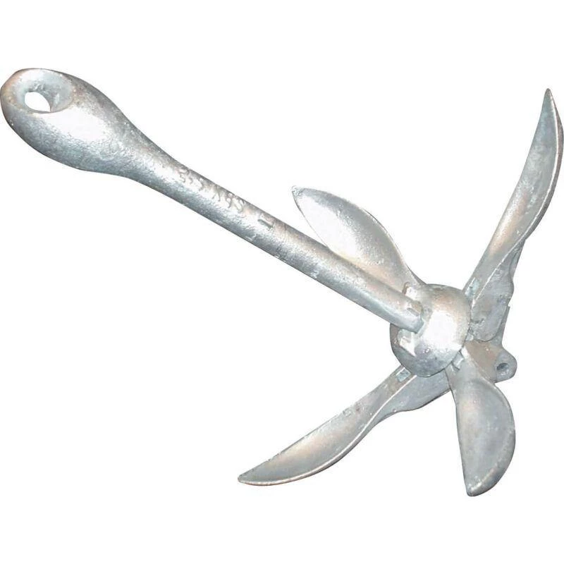 Lankhorst Folding Grapnel Anchor, Assorted Sizes 3 Lankhorst Folding Grapnel Anchor, Assorted Sizes
