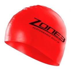 Zone 3 Silicone Swim Cap One Size
